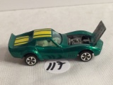 Collector Vintage 1979 Kidco Green  Chevy Corvette Turbo 1:64 Scale Die Cast Car