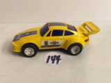 Collector JUL Porsche Martini Yellow Color  1:48 Scale  Die Cast Car