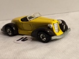 Collector 1978 Vintage Hot wheels Mattel Auburn 852 Yellow Hongkong 1/64 Scale DieCast Car