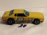 Collector 1974 Vintage Hot wheels Mattel Chevrolet 38 Yellow 1/64 Scale Die-cast Car