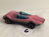 Collector 1969 Vintage Hot wheels Mattel Redline Wheels Swingin Wing Hot Pink US  1/64 Scale