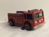 Collector 1976 Vintage Hot wheels Mattel Redline Fire-Eater Red Hongkong 1/64 Scale Fire Truck