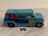 Collector Vintage Yatming Green Eagle Hippie 1:64 Scale Die Cast Car Made in Hongkong