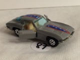 Collector Vintage Yatming 1963 Corvette #1078 1:64 Scale Die Cast Car Made in Hongkong