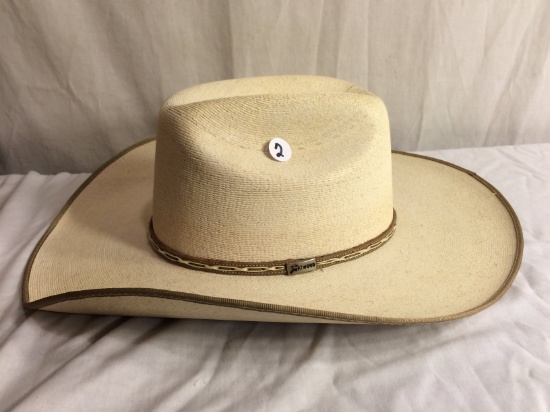 Collector Atwood Hereford Low Crown Long Oval Cowboy Hat 7.3/8 15X