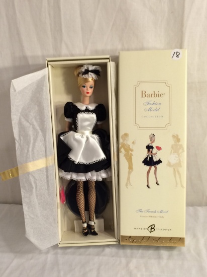 NIB Barbie Genuine Silkstone Body Fashion Model Gold Label Collection "The French Maid" 13.5"TB