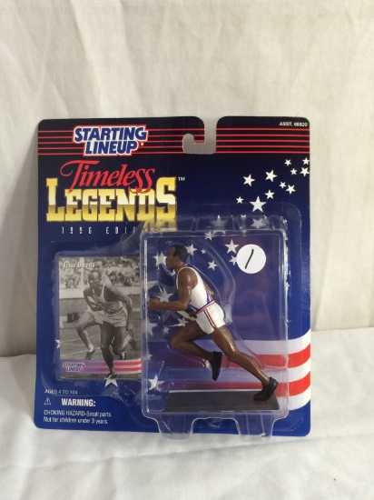 NIP Collector Starting Lineup Timeless Legends 1996 Edt. Jesse Owens Running Sports Figure 5"Tall Fi