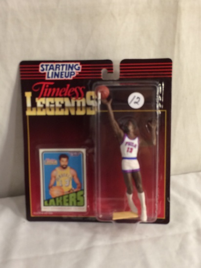 NIP Collector Starting Lineup Timeless Legends Lakers Wilt Chamberlain Center Sport Figure 7"