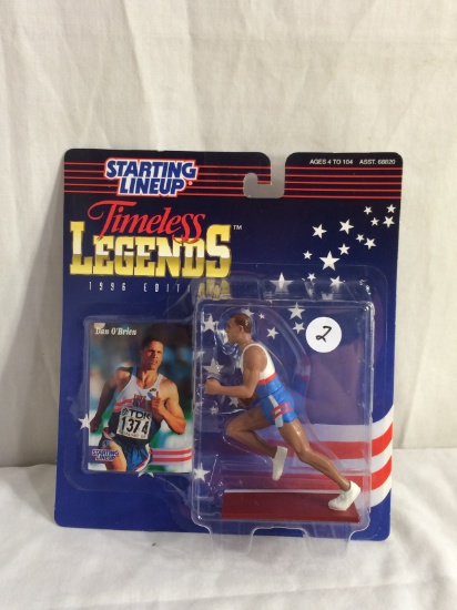 NIP Collector Starting Lineup Timeless Legends 1996 Edt. Dan O'Brien Running Sport Figure 5"