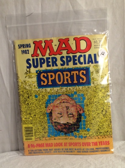 Collector Vintage Spring 1982 Mad Super Special Sports Magazine