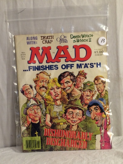 Collector Vintage 1982 Mad Finishes Off MASH Magazine No.234