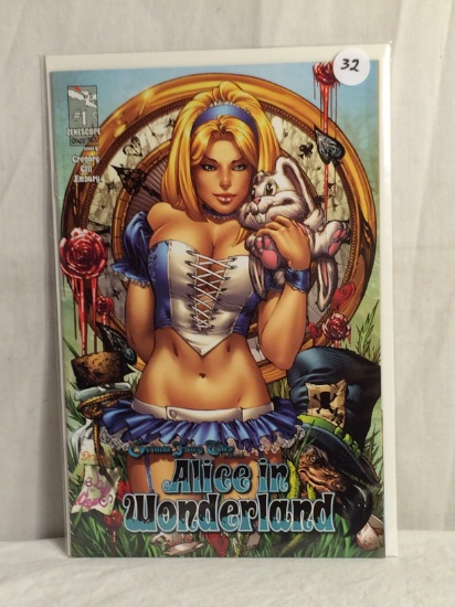 Collector Zenescope ComicsGrimm Fairy Tales Alice In Wonderland Comic Book No.1 Cover B