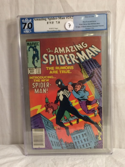 Collector PGX World 7.0 Marvel 5/88 Amazing Spider-Man #252 F/VF 7.0 Graded Comic Book