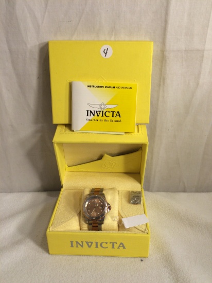 Collector New Invicta Automatic Professional #9423 200M Water Resistant Stainless Steel Wristband