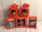 LOT OF 5 Pcs Collector Assorted Enesco Coca Cola Ornament 4.5