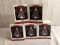 Lot Of 5 Pcs Collector Hallmark Ornament 1995 Holiday Barbie 4.5