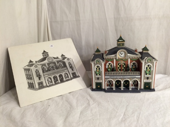 Department 56 Heritage Village Collection Christmas The City Series "Grand Central Railway Station