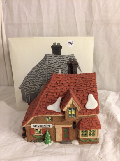 Department 56 Heritage Village Collection Dickens Series "The Chop Shop" Porcelain Size:8.3/4"t Box