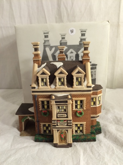 Department 56 Heritage Village Collection Dickens Series "Fursley Manor" Porcelain 10.5"Tall Box