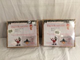 Lot of 2 Pc. Hallmark Keepsake Ornament Collector's Club Sealed -- See Pictures Box Size Each 8.5x7