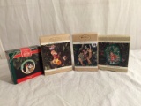 Lot of 4 Pcs Collector Hallmark keepsake Ornaments Assorted Tittles & Design 3