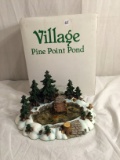 Collector Department 56 Village Pine Point Pong Porcelain Box Size:11