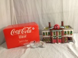 Collector Coca Cola Snow Village Department 56 