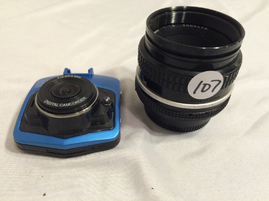 Collecto Camera Lens and Digital Camcorder - See Pictures