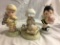 Lot of 3 Pieces Collector Prescious Moments Porcelain Figurines 5-7