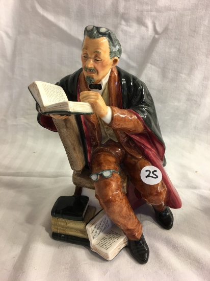 Collector Vintage Royal Doulton THE PROFESSOR Classics Character Figurine HN2281 Size:7.3/4"Tall