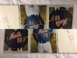 Collector TCMA New York Mets George Foster Hand Signed Signature - See Pictures