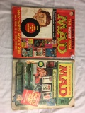 Lot Of 2 Pieces Collector Vintage Mad Magazine - See Pictures