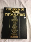 Colletcor The Book Of Inside Information Bottom Line Person Book