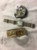 Lot of 3 Pieces Collector Loose and Damage Watches - See Pictures