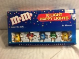 Collector M&M's 10 Light Happy Lights - See Pictures