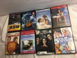 Lot of 8 Pieces Collector Used DVD Movie's - See Pictures
