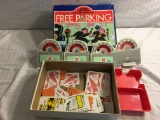 Collector Used Free Parking Parker Brothers Feed The Meter Game - See Pictures