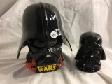 Lot of 2 Pieces Collector Star wars Darth Vader snowglobe lights and sounds Size:5-9