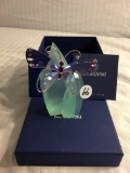 Collector Butterfly Swarovski Crystal W/stand Violet Excellent Original Box 719184  Box Size:3