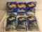 Lot of 6 Pieces Collector New in Package Hot wheels Mattel 1:64 Scale Die-Cast Metal Cars