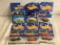 Lot of 6 Pieces Collector New in Package Hot wheels Mattel 1:64 Scale Die-Cast Metal Cars