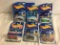 Lot of 6 Pieces Collector New in Package Hot wheels Mattel 1:64 Scale Die-Cast Metal Cars