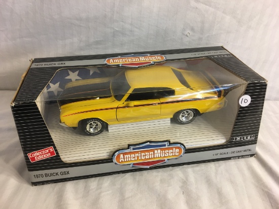 Collector American Muscle ERTL 1970 Buick GSX 1:18 Scale Die-Cast Metal Collector's Edt.