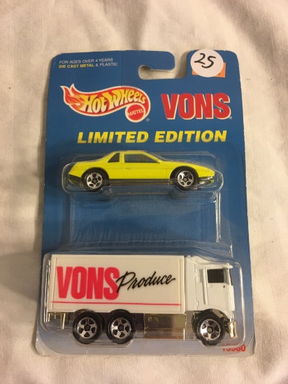 Collector NIP Hot wheels Mattel VONS Limited Edition 1:64 Scale Die-Cast Metal & Plastic Parts