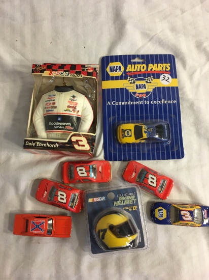 Lot of 8 Pieces Collector Assorted 1/64 Scale Tin Cars - Assorted - See Pictures