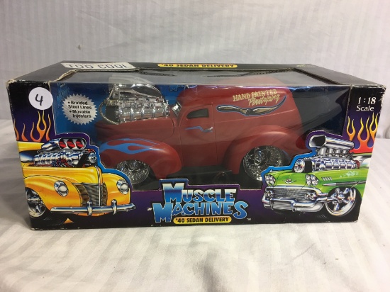 Collector Funline Muscle Machines 1:18 Scale '40 Sedan Delivery Hand Painted - See Picture