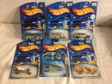 Lot of 6 Pieces Collector New in Package Hot wheels Mattel 1:64 Scale Die-Cast Metal Cars