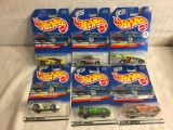 Lot of 6 Pieces Collector New in Package Hot wheels Mattel 1:64 Scale Die-Cast Metal Cars