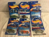 Lot of 6 Pieces Collector New in Package Hot wheels Mattel 1:64 Scale Die-Cast Metal Cars