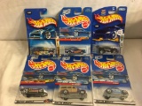 Lot of 6 Pieces Collector New in Package Hot wheels Mattel 1:64 Scale Die-Cast Metal Cars